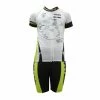 21 VIRAGES ALPE D'HUEZ Tenue Enfant Blanc / Vert 2017 -Frein Vélo VTT Boutique de vente alpe d huez tenue enfant blanc vert 2017