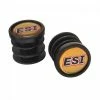 Fun Sport Cycles Embout De Guidon Esi Noir - SI-PLUGS