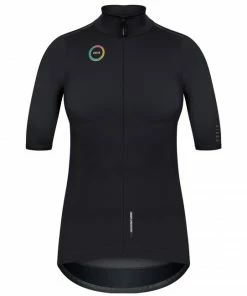 GOBIK VESTE IMPERMEABLE FEMME MANCHES COURTES ENVY JET BLACK 2023