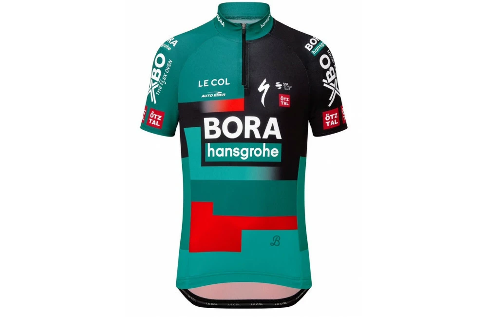 LE COL Maillot Vélo Manches Courtes Enfant BORA HANSGROHE 2023 3 LE COL Maillot Vélo Manches Courtes Enfant BORA HANSGROHE 2023
