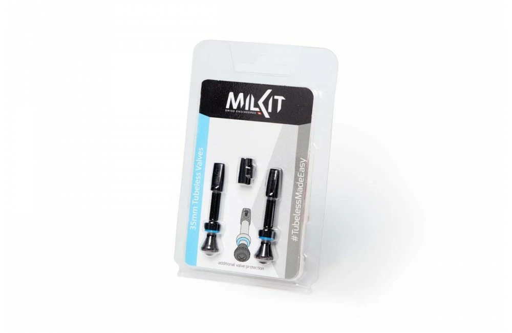 MILKIT Valves Tubeless 35mm 3 MILKIT Valves Tubeless 35mm