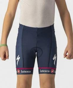 Castelli QUICK-STEP ALPHA VINYL Cuissard Sans Bretelles Enfant 2022