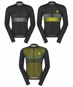 SCOTT Maillot Cycliste Manches Longues Homme RC TEAM 10 2023