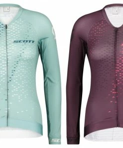 SCOTT Maillot Femme Cycliste Manches Longues RC PRO 2022