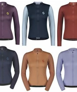 SCOTT Maillot Manches Longues Cycliste Femme Endurance 10 2023