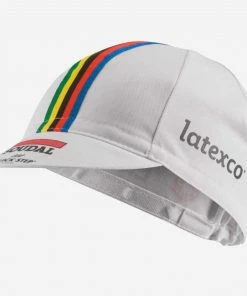 Castelli SOUDAL QUICK-STEP Casquette Vélo Champion Du Monde 2023