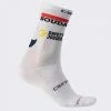 Castelli SOUDAL QUICK-STEP Chaussettes Vélo Rosso Corsa Pro 15 Blanc 2023 -Frein Vélo VTT Boutique de vente soudal quick step chaussettes velo rosso corsa pro 15 blanc 2023