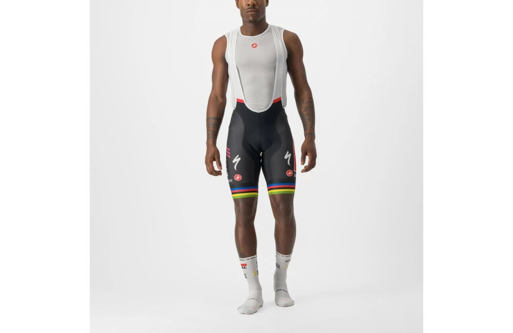 Castelli SOUDAL QUICK-STEP Cuissard à Bretelles Vélo Homme Competizione Champion Du Monde 2023 3 Castelli SOUDAL QUICK-STEP Cuissard à Bretelles Vélo Homme Competizione Champion Du Monde 2023