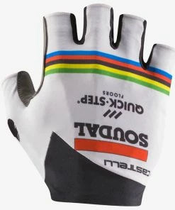Castelli SOUDAL QUICK-STEP Gants Vélo COMPETIZIONE 2 Champion Du Monde 2023