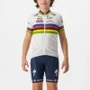 Castelli SOUDAL QUICK-STEP Maillot Vélo Enfant Kid Champion Du Monde 2023 -Frein Vélo VTT Boutique de vente soudal quick step maillot velo enfant kid champion du monde 2023