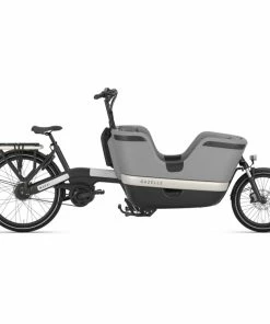 Vélo Cargo électrique Biporteur Gazelle Makki Load - Cyclable