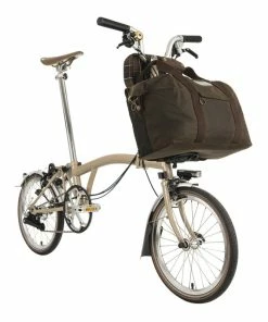 Vélo Pliant Barbour X Brompton C Line Explore - Cyclable